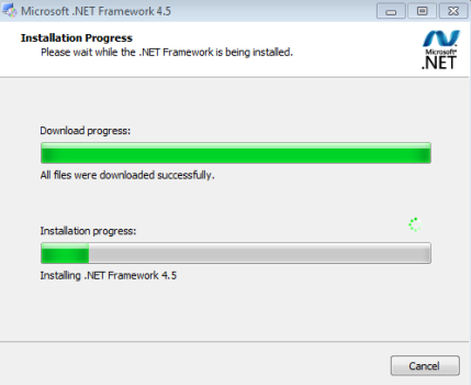 Installing the Microsoft .NET Framework